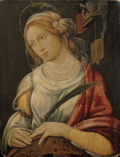 Saint Catherine by Giovanni Battista Bertucci