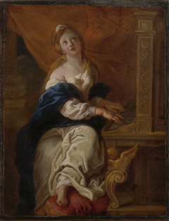 Saint Cecilia by Charles de La Fosse