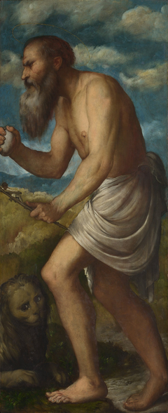 Saint Jerome by Girolamo Romani