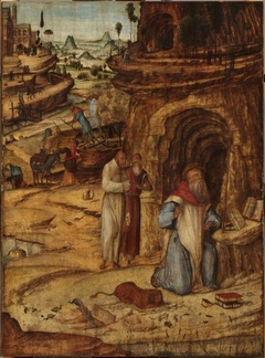 Saint Jerome in the Wilderness by Anonymous