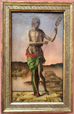 Saint John the Baptist by Ercole de' Roberti by Ercole de' Roberti