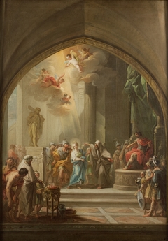 Saint Leocadia before the Praetor by Mariano Salvador Maella