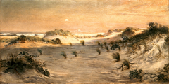 Sand Dunes at Sunset, Atlantic City by Henry Ossawa Tanner