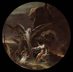 Scenes of Witchcraft: Morning by Salvator Rosa