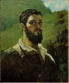 Self-Portrait by Gustave Courbet