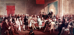 Signing of the Constitution by Thomas Prichard Rossiter