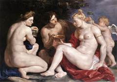 Sine Baccho et Cerere friget Venus by Peter Paul Rubens