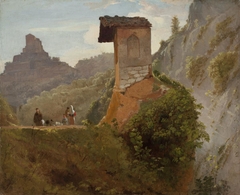 Sketch for the Chapel of the Virgin at Subiaco by Samuel Morse