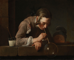 Soap Bubbles by Jean-Baptiste-Siméon Chardin