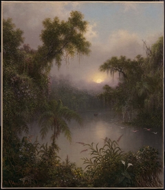 South American River by Martin Johnson Heade