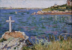 St. Briac, the Cross of the Seamen by Paul Signac