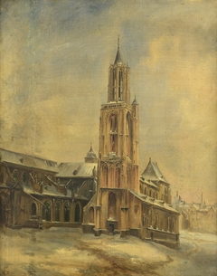 St.Janskerk te Maastricht by Alexander Schaepkens