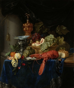 Still Life with Golden Goblet by Pieter de Ring