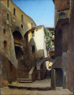 Street in Italy by Fyodor Bronnikov