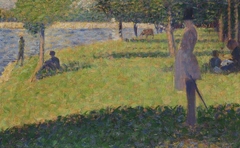 Study for 'La Grande Jatte' by Georges Seurat