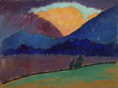 Summer Evening in Murnau by Alexej von Jawlensky