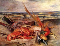 Tableau de nature morte by Eugène Delacroix