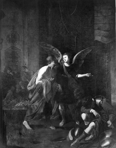 The Angel Liberating St. Peter from Prison by Antoon van den Heuvel