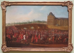 The Ceremonial Procession of Mehemet Effendi, Ambassador from the Ottoman Empire by Pierre-Denis Martin