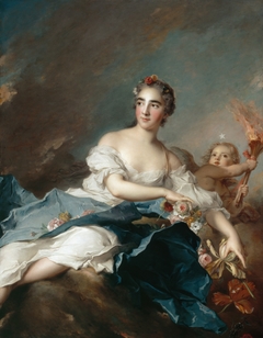 The Countess de Brac as Aurora by Jean-Marc Nattier