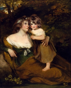 The Countess of Darnley and her Daughter, Lady Elizabeth Bligh by John Hoppner