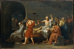 The Death of Socrates by Jacques-Louis David