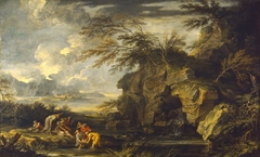 The Finding of Moses by Salvator Rosa