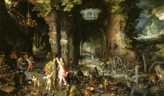 The Four Elements: Fire by Jan Brueghel the Younger