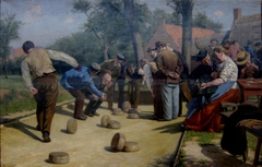 The Game of Bourle in Flanders by Rémy Cogghe