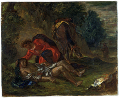 The Good Samaritan by Eugène Delacroix