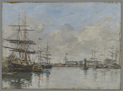 The Harbor of Le Havre by Eugène Boudin