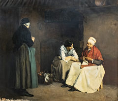 The Knitters by Henri Rachou