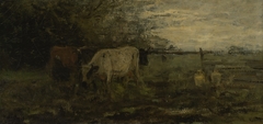 The milk-pound by Willem Maris