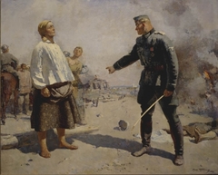 The Mother of a Partisan by Sergei Vasilyevich Gerasimov