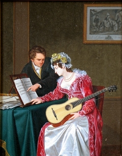 The Music Lesson by Jan Lodewijk Jonxis