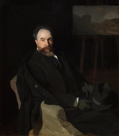 The Painter Aureliano de Beruete by Joaquín Sorolla