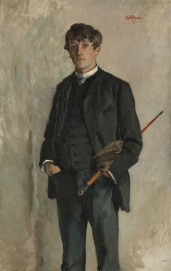 The painter Kalle Løchen by Eilif Peterssen