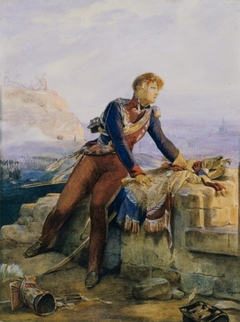 The Polish Standard-Bearer: Paris 1814 by Léon Cogniet