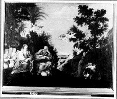 The Rest on the Flight into Egypt by Francesco Albani