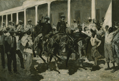 The Return of Gomez to Havana by Frederic Remington