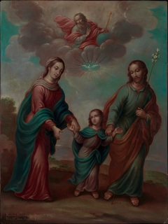 The Return of the Holy Family from Egypt by Nicolás Enríquez