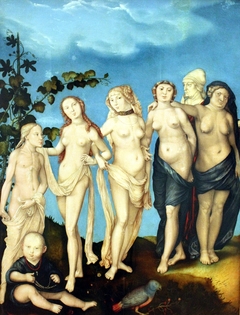 The Seven Ages of Woman by Hans Baldung