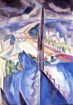 The Spire of Notre-Dame by Robert Delaunay