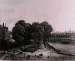 The Vijverberg in the Hague by Anonymous