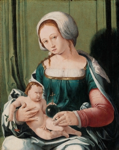 The Virgin and Child by Lucas van Leyden