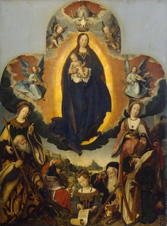 The Virgin Mary in Glory by Jan Provoost