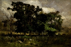 Tree Landscape by Edward Mitchell Bannister