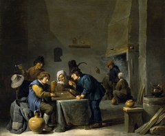 Trictrac Players by David Teniers the Younger