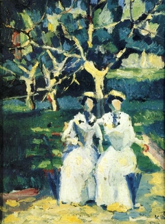 Two Sisters I by Kazimir Malevich