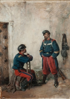 Two Soldiers by José Benlliure y Gil